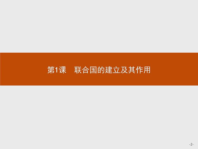 高中历史人教版选修3课件：6.1 联合国的建立及其作用课件02