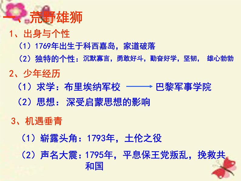 高中历史 3.3 一代雄狮拿破仑5课件 新人教版选修402