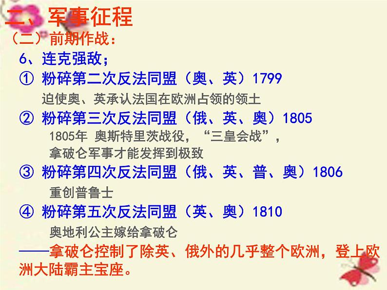 高中历史 3.3 一代雄狮拿破仑5课件 新人教版选修407