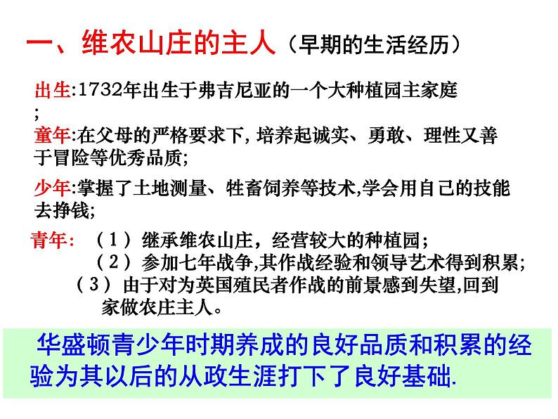 3.2  美国国父华盛顿 课件4（人教版选修4）04