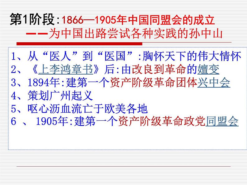 4.1 中国民族民主革命的先行者孙中山 课件5（人教版选修4）07