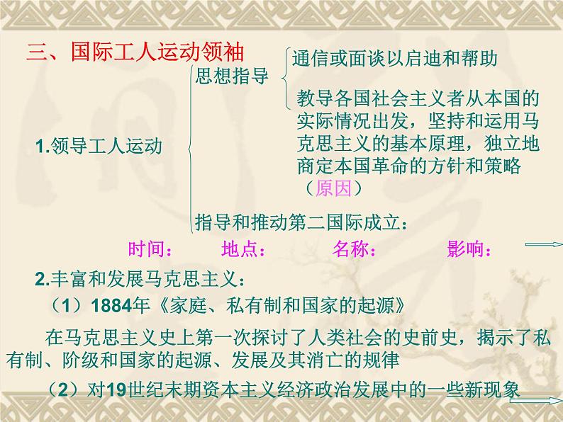 5.2《无产阶级革命导师恩格斯》课件 新人教版选修408