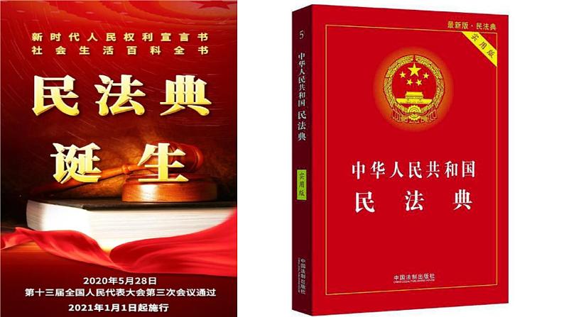 1.1 认真对待民事权利与义务（精品课件）-【上好课】2020-2021学年高二政治同步备课系列（部编版选择性必修二）第1页