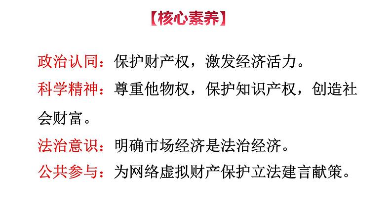 2.1 保障各类物权（精品课件）-【上好课】2020-2021学年高二政治同步备课系列（部编版选择性必修二）03