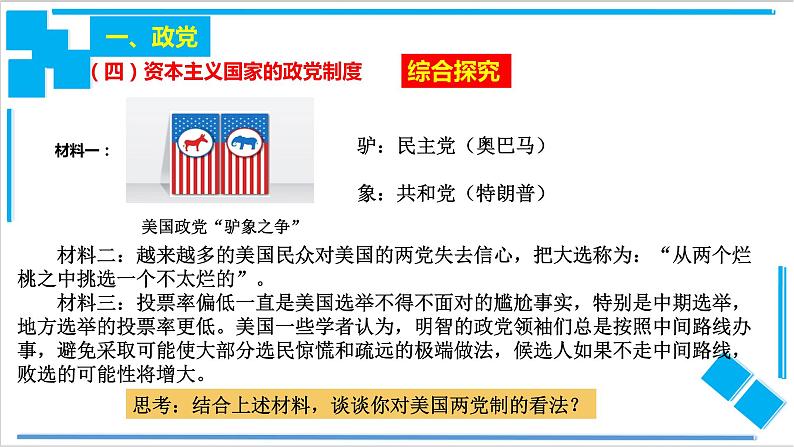 1.3 政党和利益集团（课件）-【上好课】2020-2021学年高二政治同步备课系列（部编版选择性必修一）第4页