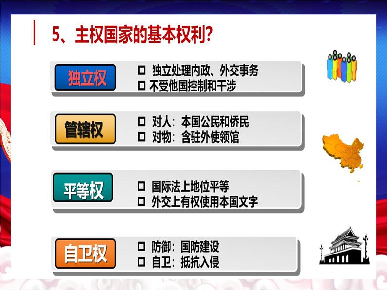 【课件】统编版高中政治选择性必修1《当代国际政治与经济》2.1 主权统一与政权分层第8页