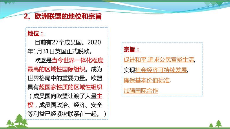 统编版高中思想政治选择性必修1《当代国际政治与经济》8.3 区域性国际组织 课件+素材08