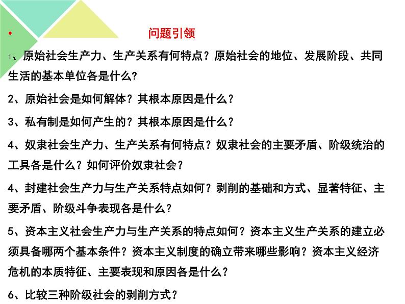 【期中复习】必修一 中国特色社会主义 主干知识 复习课件-【新教材】高中政治统编版（2019）必修一（共24张PPT）第3页