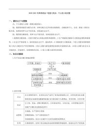 2020_2021年高考政治一轮复习考点个人收入的分配pdf含解析