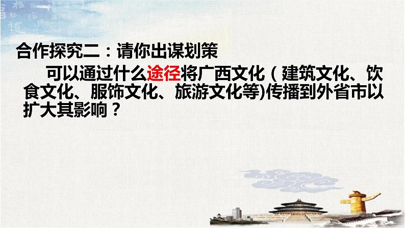 高中政治人教版必修三文化生活3.2文化在交流中传播（共32张ppt)课件07