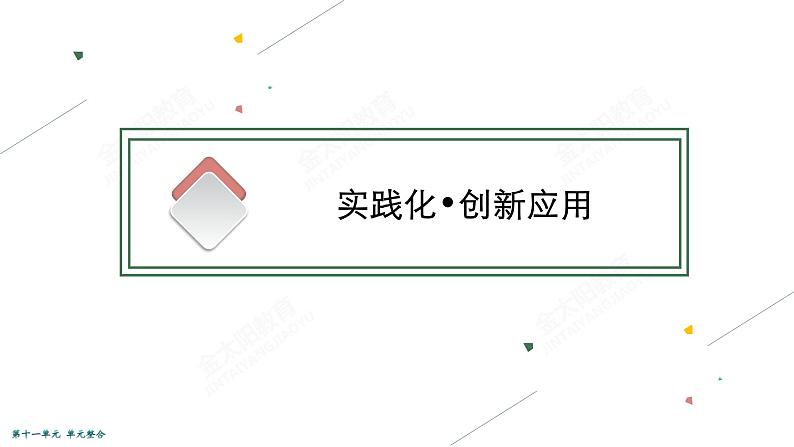 2022届高考政治一轮总复习 第十一单元 中华文化与民族精神 单元整合素养升华 (11)课件第5页