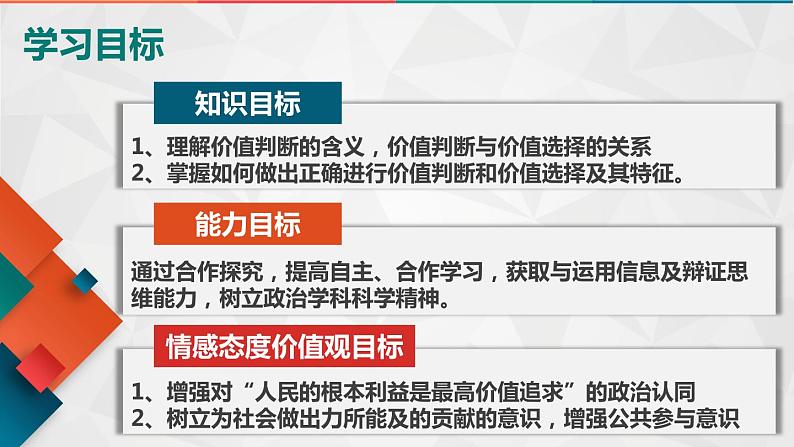 12.2：价值判断与价值选择-2021-2022学年高中政治人教版必修四《生活与哲学》课件PPT02