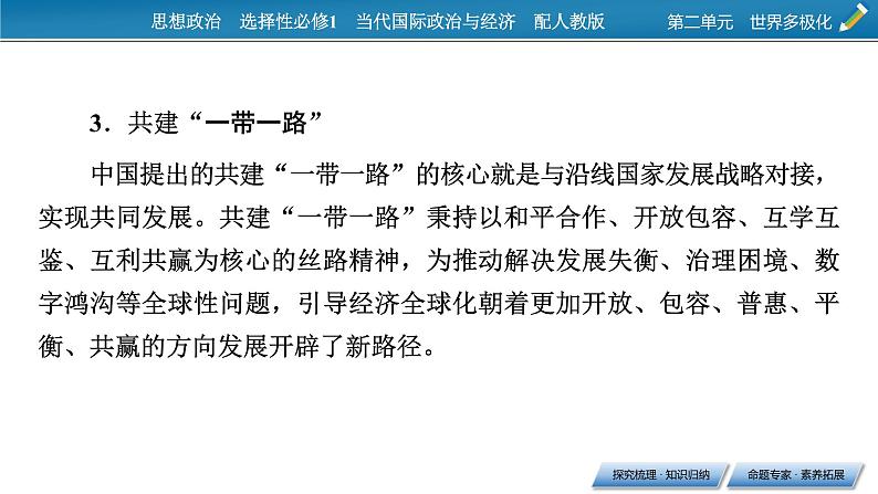 2021-2022学年新教材部编版政治选择性必修1课件：第二单元+综合探究+贡献中国智慧第4页