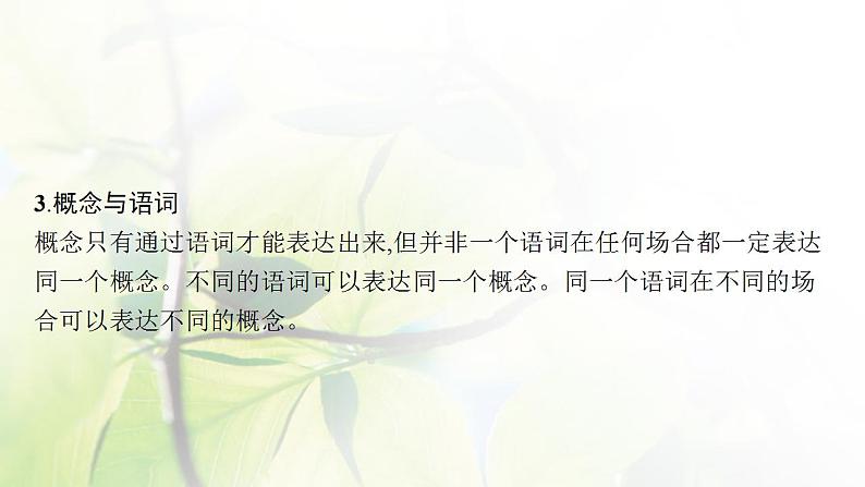 2022届新教材高考政治一轮复习第二十单元遵循逻辑思维规则第四十九课准确把握概念课件部编版第7页