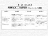 高中政治一轮复习第一单元文化与生活课件+练习打包5套新人教版必修3