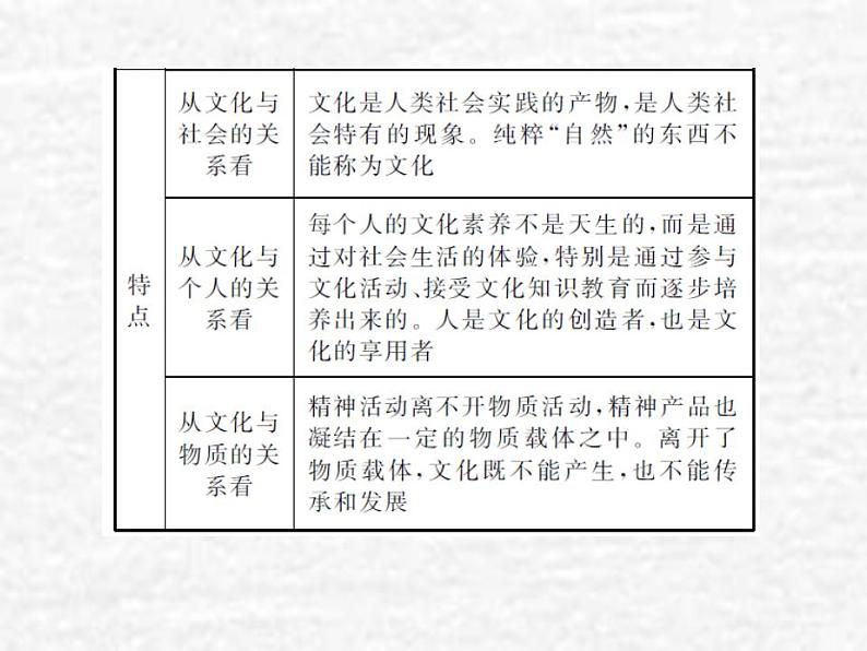 高中政治一轮复习第一单元文化与生活1文化与社会课件新人教版必修3第6页