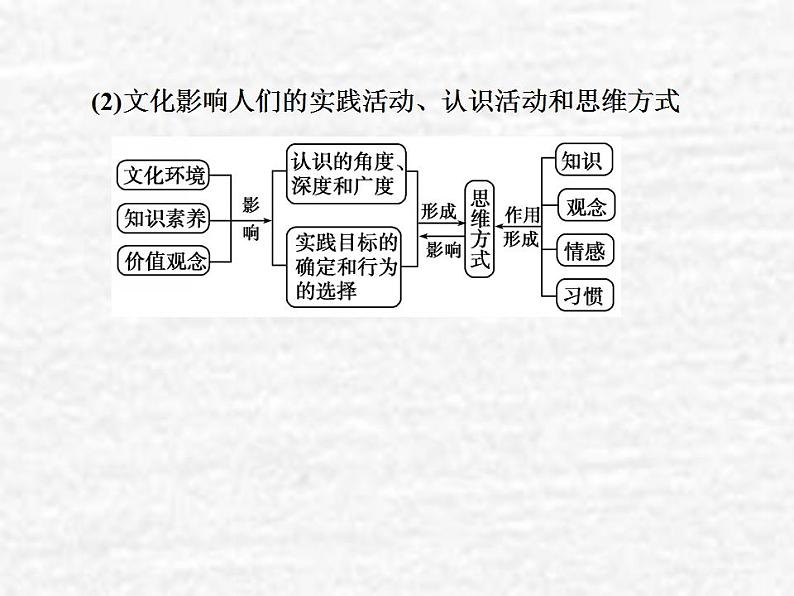 高中政治一轮复习第一单元文化与生活2文化对人的影响课件新人教版必修3第8页