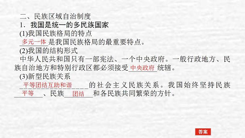 新教材高考政治一轮复习第二单元人民当家作主6我国的基本政治制度课件新人教版必修3第7页