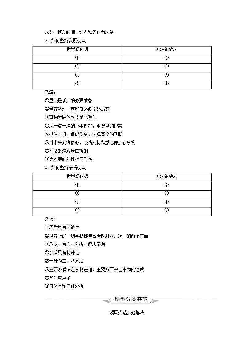 高中政治一轮复习第1单元探索世界与把握规律课件+学案打包8套新人教版必修402