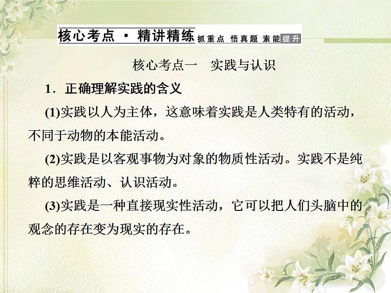 高中政治一轮复习第二单元探索世界与追求真理5求索真理的历程课件新人教版必修4第4页