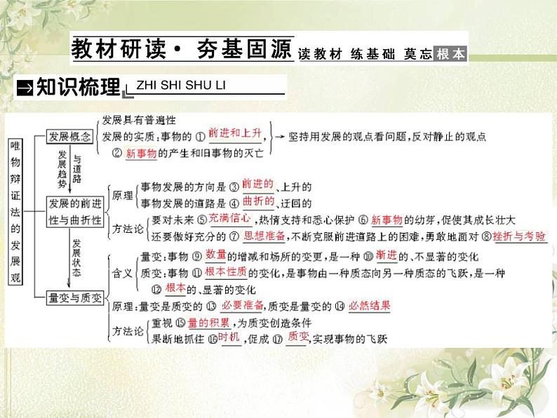 高中政治一轮复习第三单元思想方法与创新意识7唯物辩证法的发展观课件新人教版必修4第2页