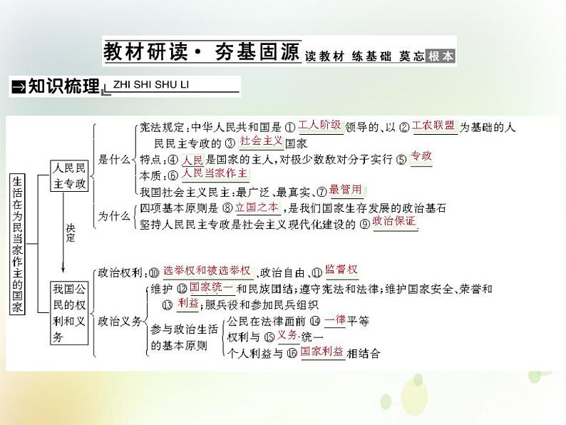 2022届高中政治一轮复习第一单元公民的政治生活1生活在人民当家作主的国家课件新人教版必修2第3页