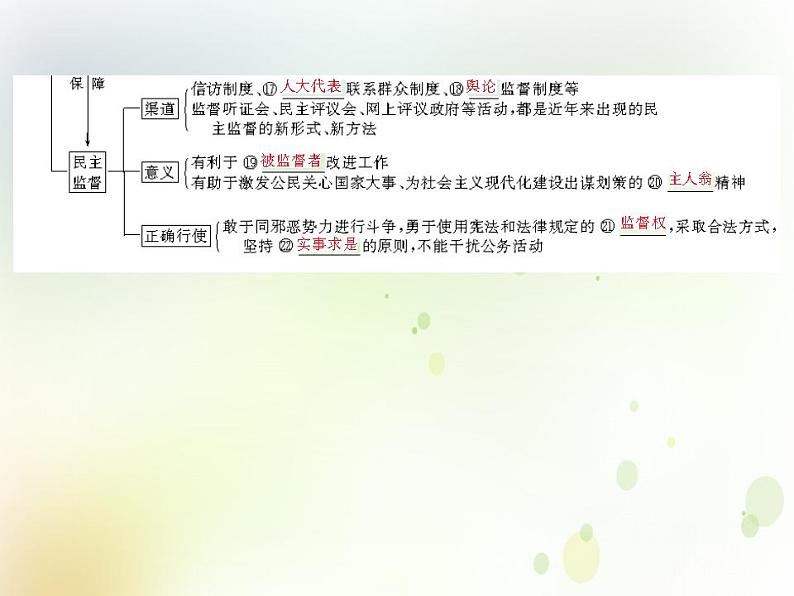 2022届高中政治一轮复习第一单元公民的政治生活2我国公民的政治参与课件新人教版必修2第4页