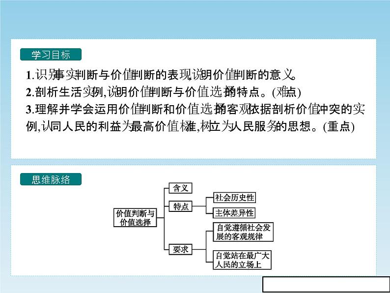 新版高中政治人教版高二必修四课件：12.2价值判断与价值选择02