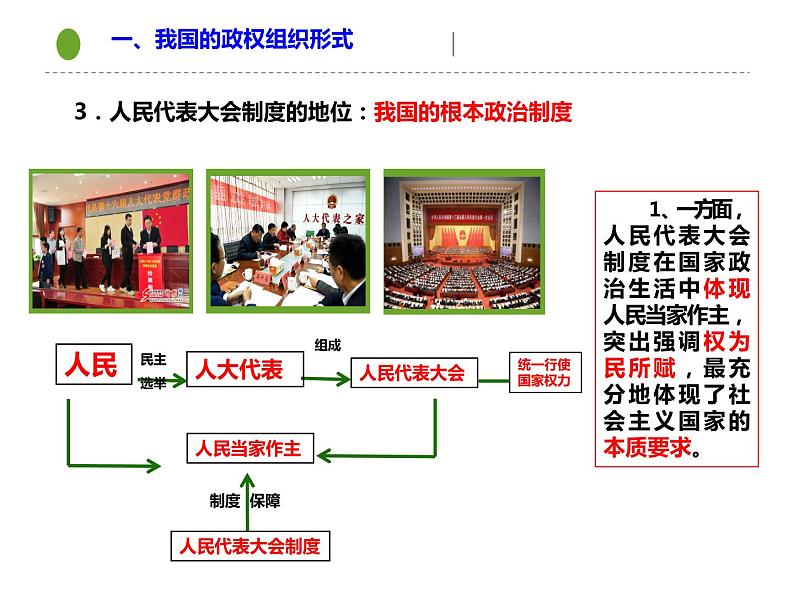 政治统编版（部编版）必修三5.2人民代表大会制度：我国的根本政治制度（共25张ppt）08