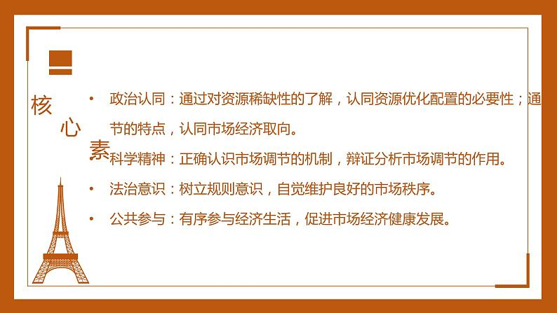 统编版必修二第一单元 2.1 使市场在资源配置中起决定性作用 复习课件（共40张PPT）第3页