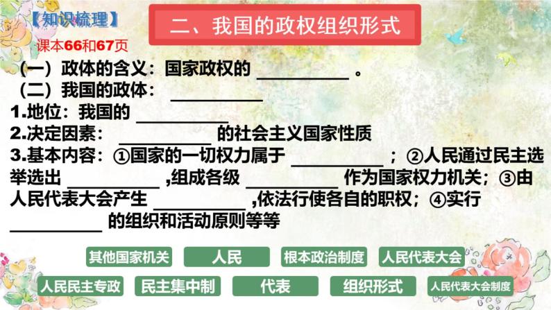 2020-2021学年高中政治人民代表大会制度：我国的根本政治制度课件（共18张PPT）06