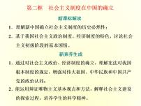 高中政治思品人教统编版必修1 中国特色社会主义社会主义制度在中国的确立集体备课ppt课件