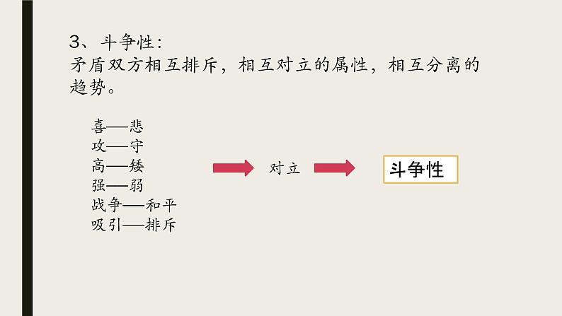 高中政治人教版必修四生活与哲学9.1矛盾是事物发展的源泉和动力课件（共19张PPT）05