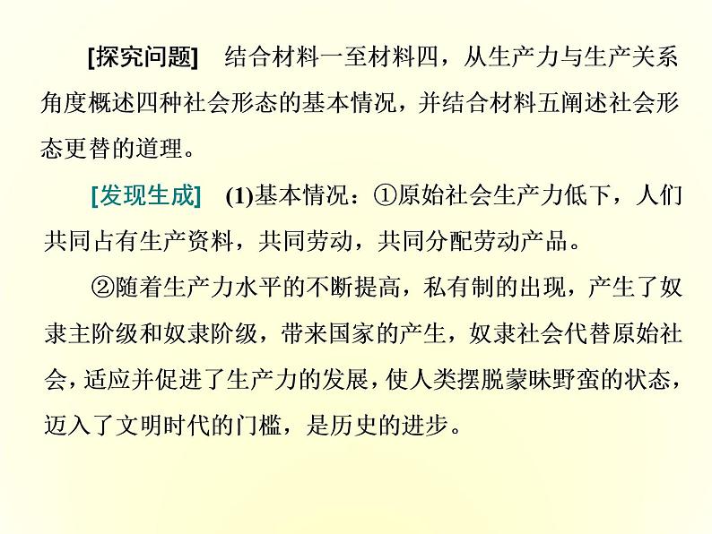 （新教材）2019-2020学年统编版高中政治必修一课件：综合探究一  回看走过的路　比较别人的路　远眺前行的路08