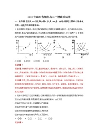 2018年山东省烟台高三一模政治试卷及答案