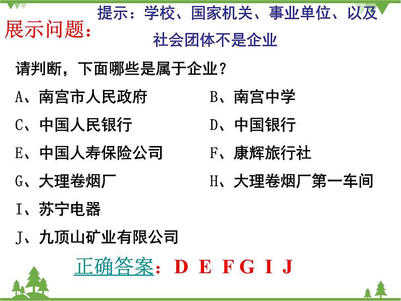 第五课 企业与劳动者 总结 PPT课件03