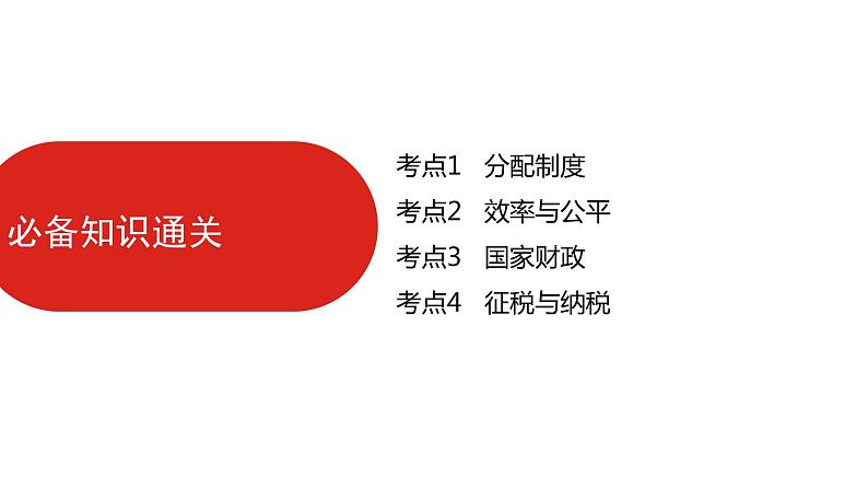 全国通用高中政治一轮复习《专题三   收入与分配》课件07