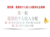 2021-2022学年高中政治统编版（2019）必修二《我国的个人收入分配》课件
