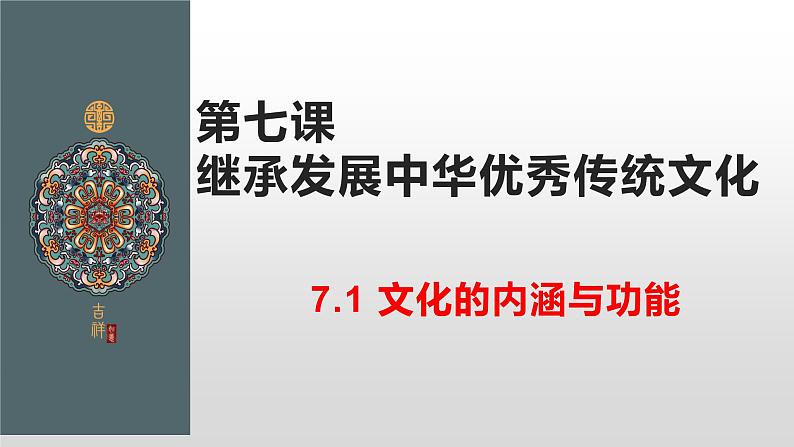 7.1文化的内涵与功能 课件201