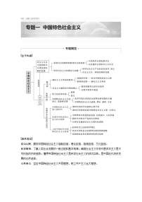 2022版高中高考政治二轮专题复习（新高考）专题一 课时1 人类社会的发展与我国社会主义制度的确立学案