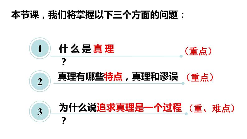 高中政治人教版必修四生活与哲学在实践中追求和发展真理课件03