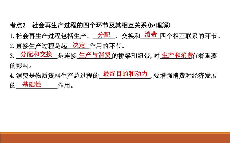 2022届高考政治一轮复习人教版必修一经济生活第四课生产与生产资料所有制课件05