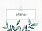 高中政治人教版必修一经济生活我国的生产资料所有制课件