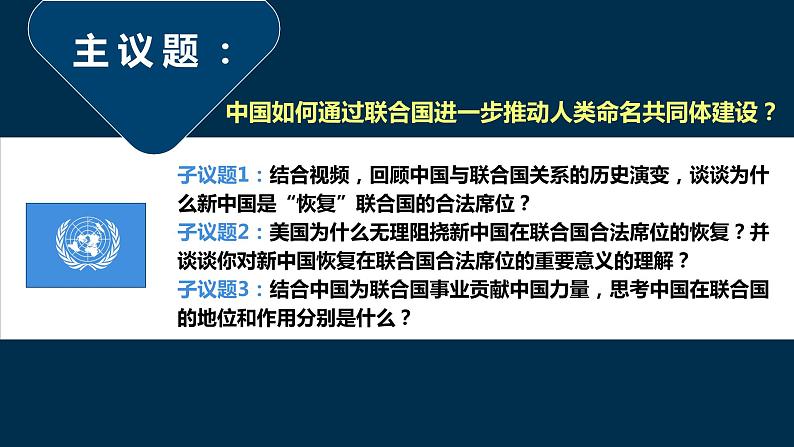 9.1中国与联合国（课件+素材）2021-2022学年高中政治统编版选择性必修1当代国际政治与经济05