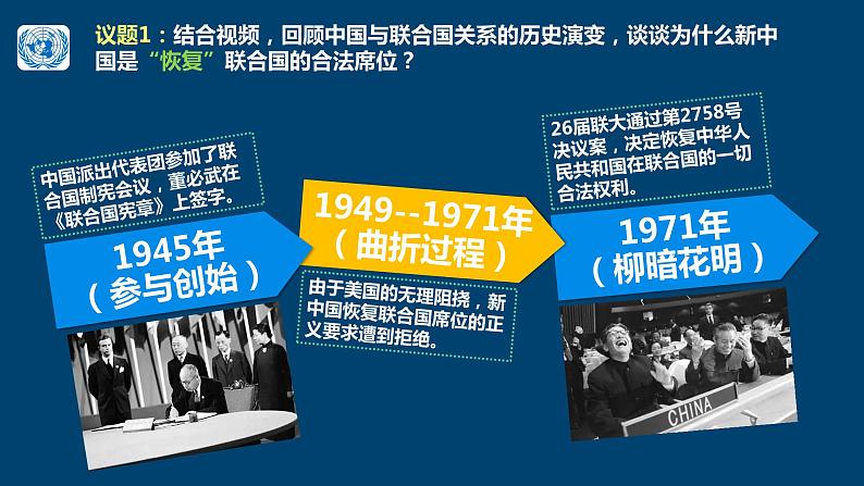 9.1中国与联合国（课件+素材）2021-2022学年高中政治统编版选择性必修1当代国际政治与经济07