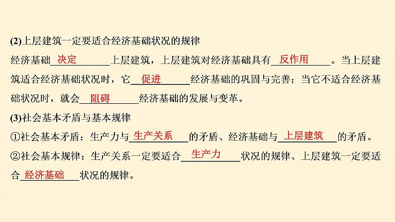 2021年 高中政治 一轮复习必修4 第四单元 认识社会与价值选择 第十一课 寻觅社会的真谛 课件07