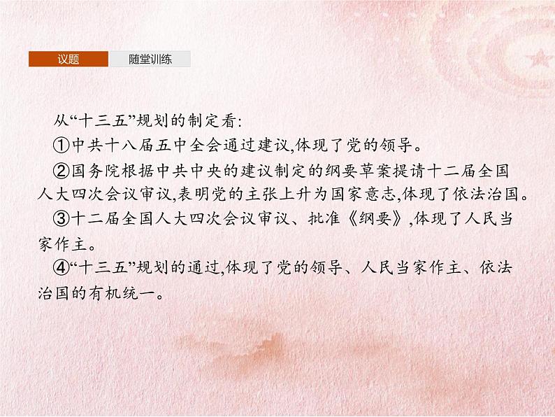 综合探究三　坚持党的领导、人民当家作主、依法治国有机统一  课件第7页