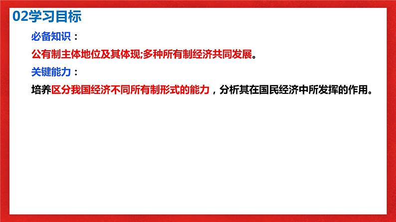 【核心素养目标】部编版必修二1.1.1《公有制为主体 多种所有制经济共同发展》课件+教案+视频+同步分层练习（含答案解析）04