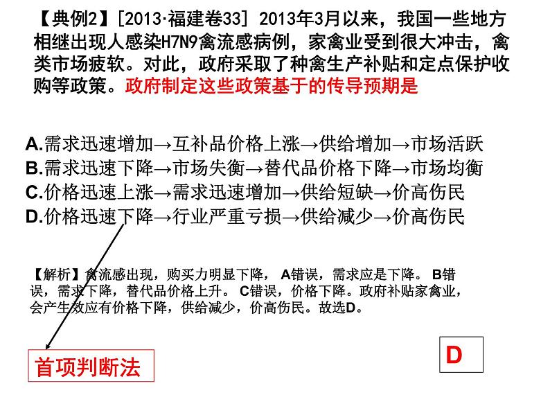 高考政治选择题技巧课件PPT第7页