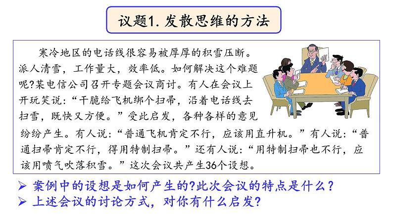 12.1  发散思维与聚合思维的方法-2020-2021学年高二政治同步备课系列（部编版选择性必修三）课件PPT第5页